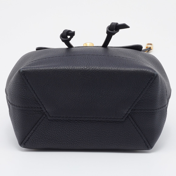 LOUIS VUITTON Black Leather Lockme Backpack - Picture 6 of 8